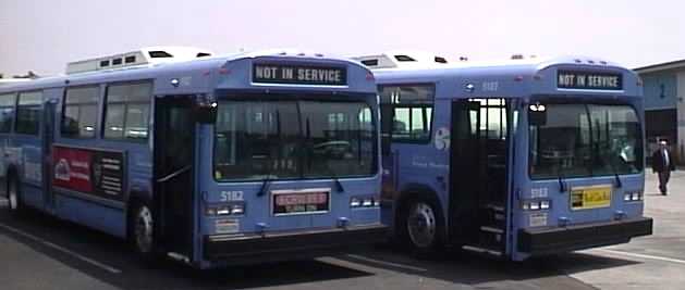 Santa Monica Big Blue Bus MCI Classic 5182 & 5183
